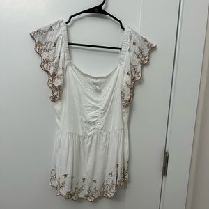 Off the shoulder top